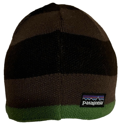 Patagonia Wool Blend Beanie Wintwr Hat Kids Small - Picture 1 of 9